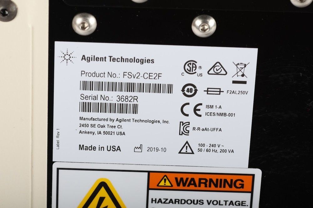 Agilent FSv2-CE2F 5200 Fragment Analyzer With PC, Software, and Accessories