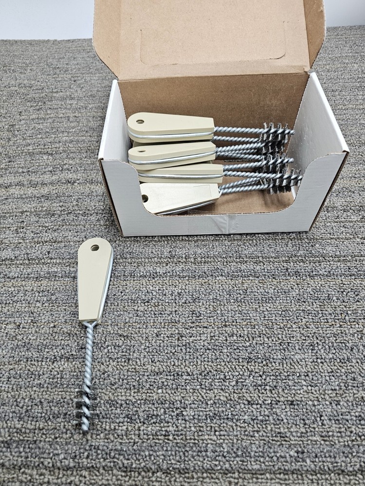 (QTY 36) Prime Source 1/2" E-Z Clean Fitting Brush 52803 Plastic Handle