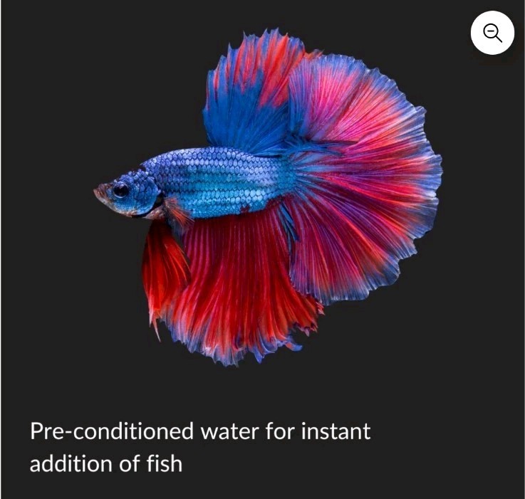 Aquarian By API Betta Water 64 oz Bottle