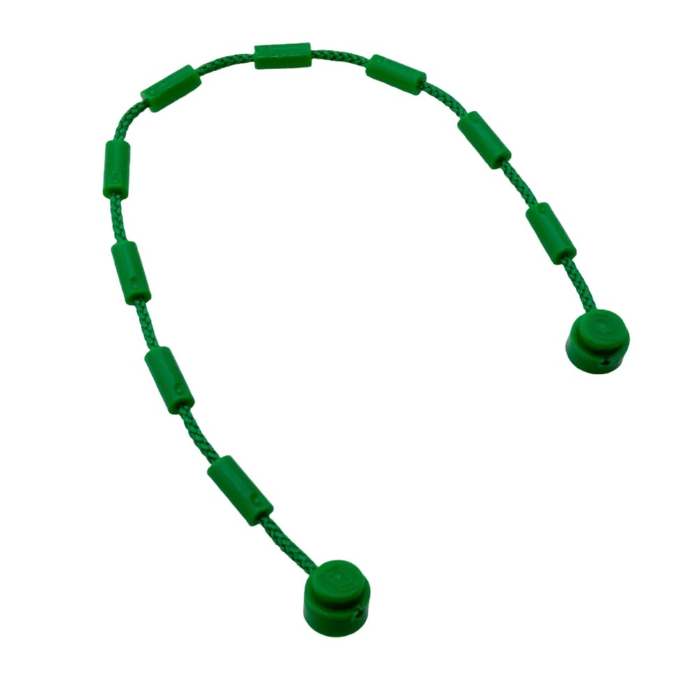 Lego String with End Studs and Grips 21L -Green- Part x64pb01-