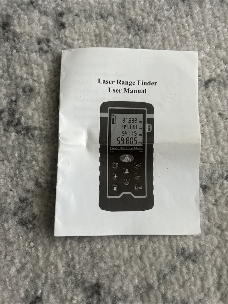 DBPOWER HT-60 Laser Distance Meter Tested