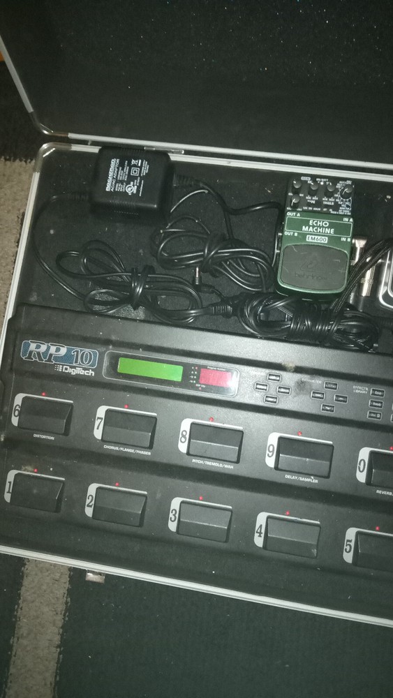 Digitech RP10/ Behringer Pedal Effects+ extras
