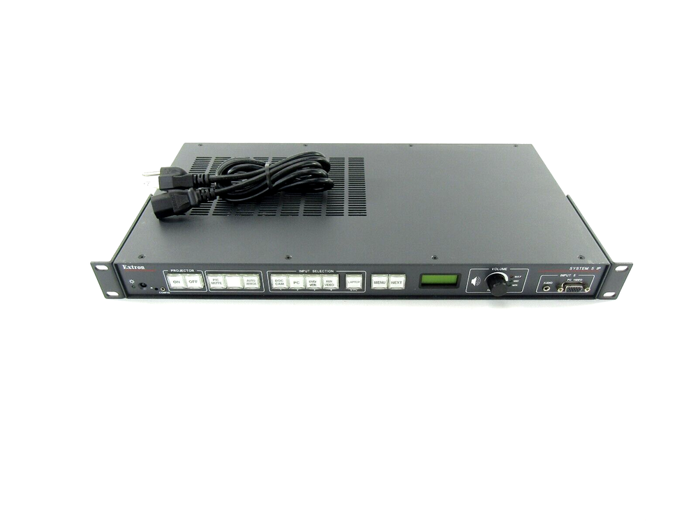 Extron System 5 IP 5-Input Audio/Video Switcher