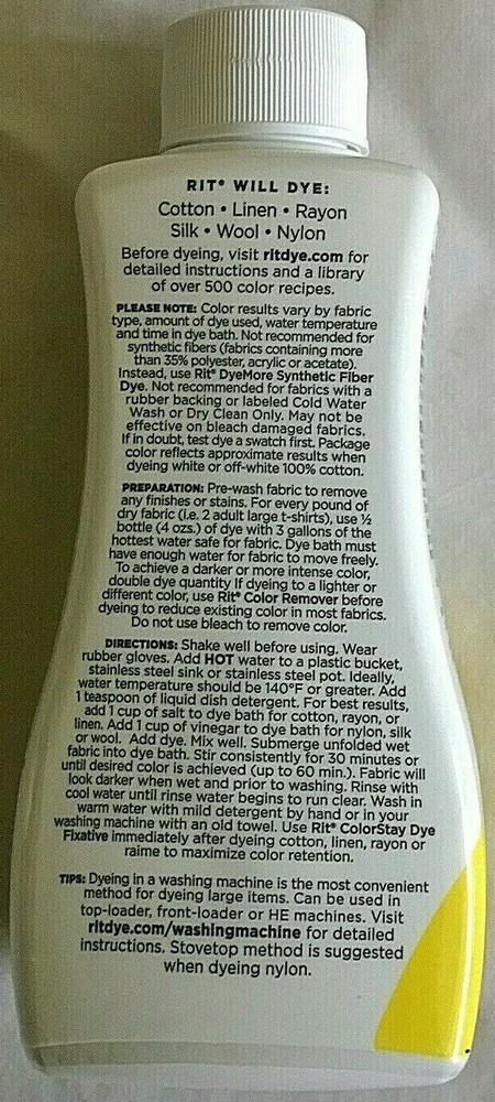 Rit [Lemon Yellow] All Purpose Dye