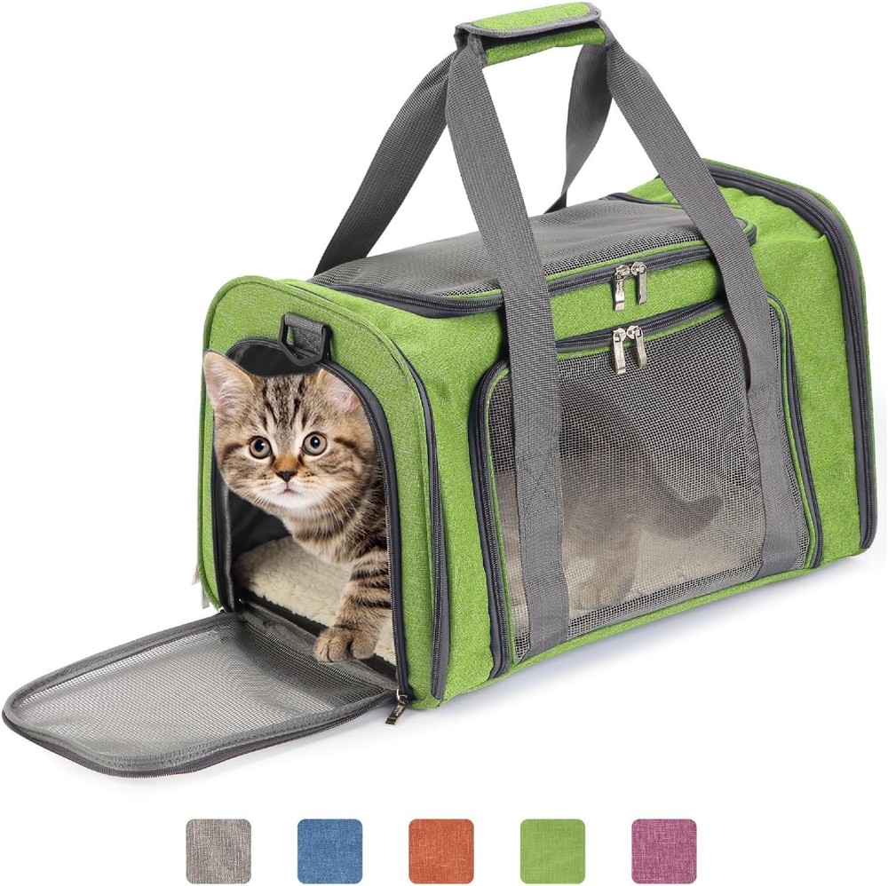 Comfortable & Durable Soft Pet Carrier - Travel with Confidence for Medium Pets