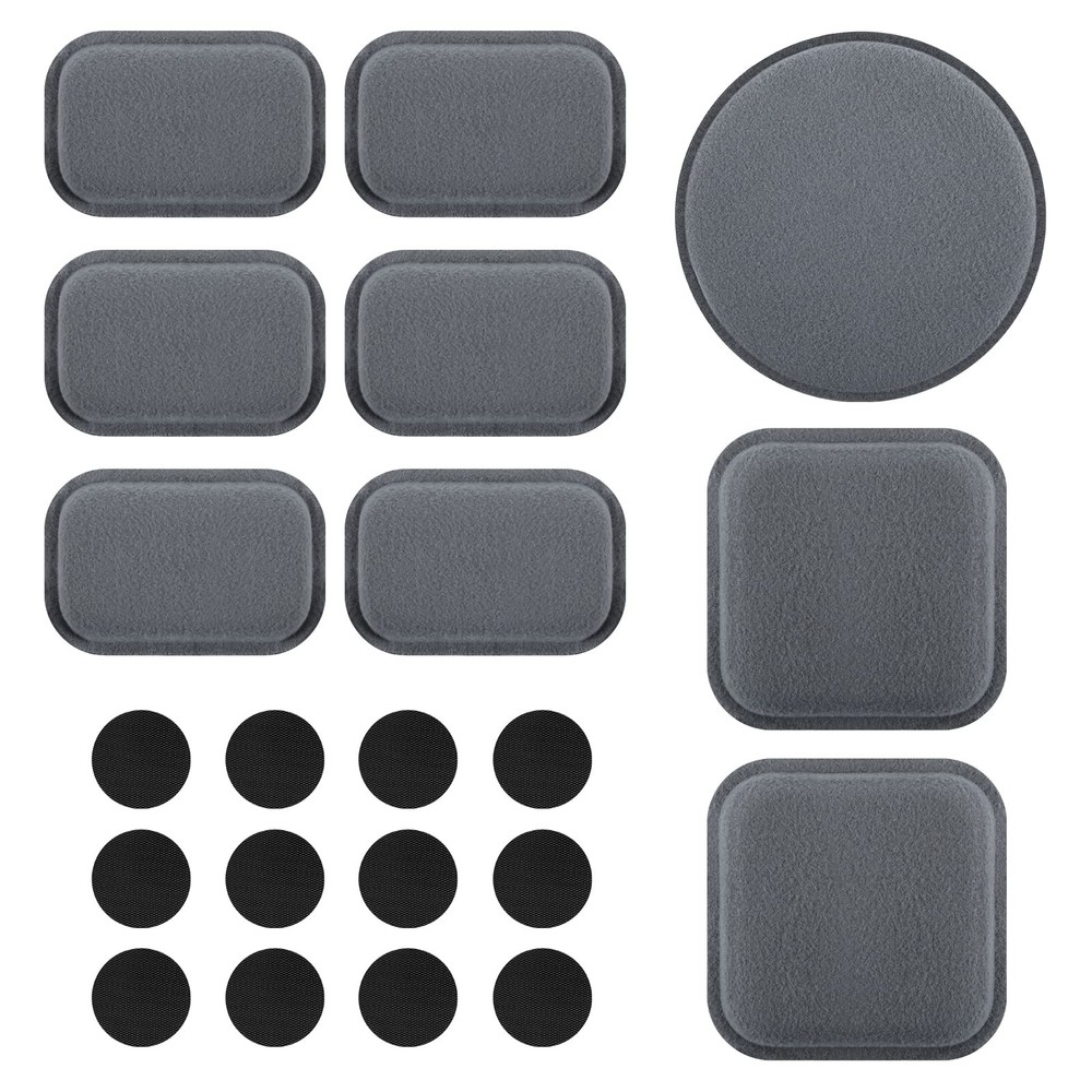 FMA Helmet Replacement Pads Universal Foam Padding Kits Set Medium, Grey