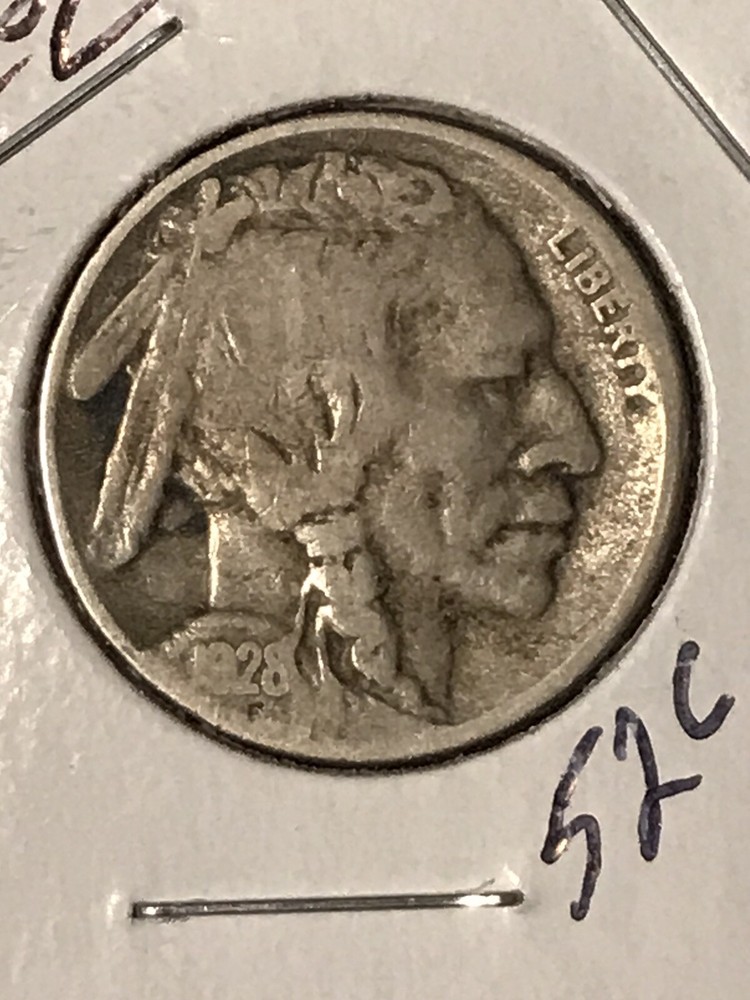 1928-S Buffalo Nickel VG