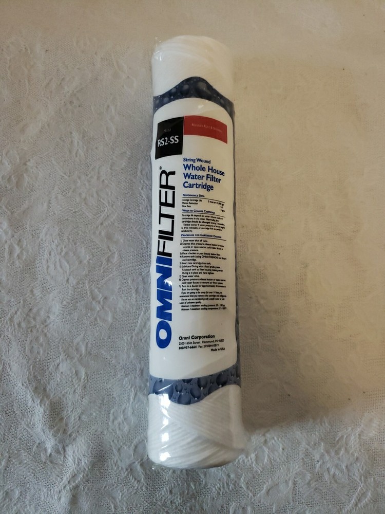 OmniFilter RS2SS 5 Micron Standard 10 x 2.5 String Wound Sediment Filter
