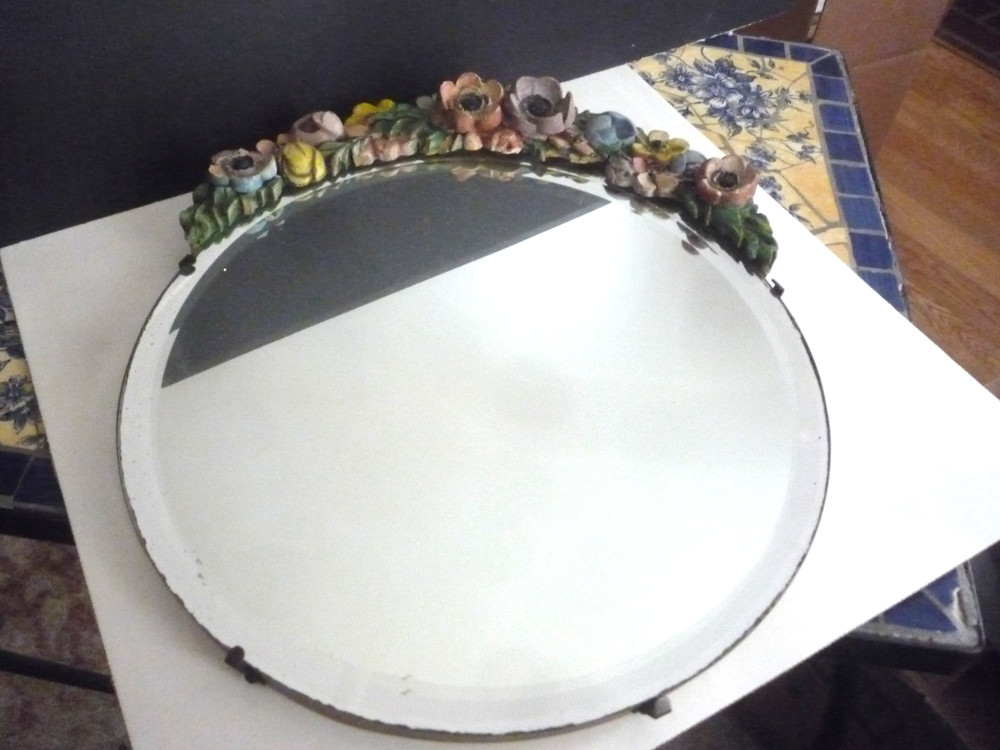 Barbola Mirror 1940's