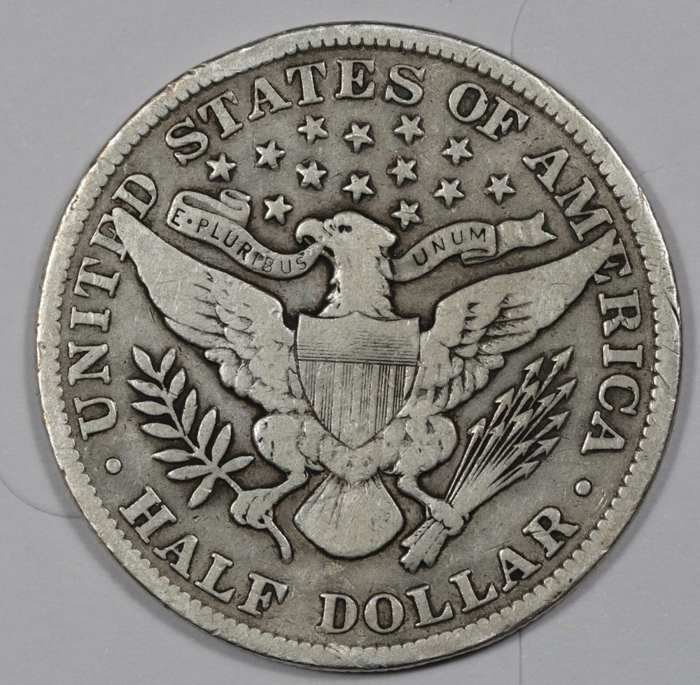 1901 Barber Half. Fine. 204978