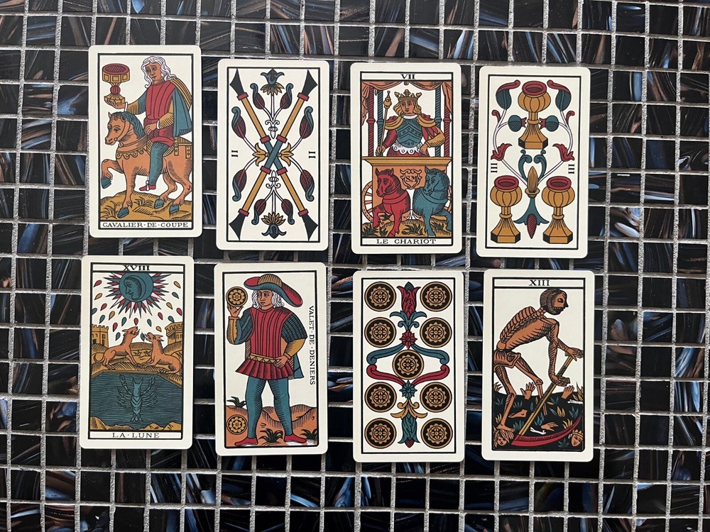 1930 Tarot de Marseille & Guide, facsimile, first printed c.1930 by B.P Grimaud 