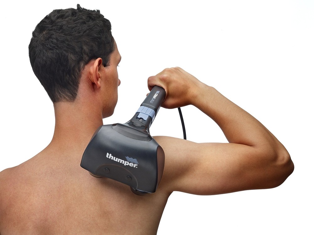 Thumper Mini Pro Percussive Massager - Deep Tissue Massage for Muscles, Back,