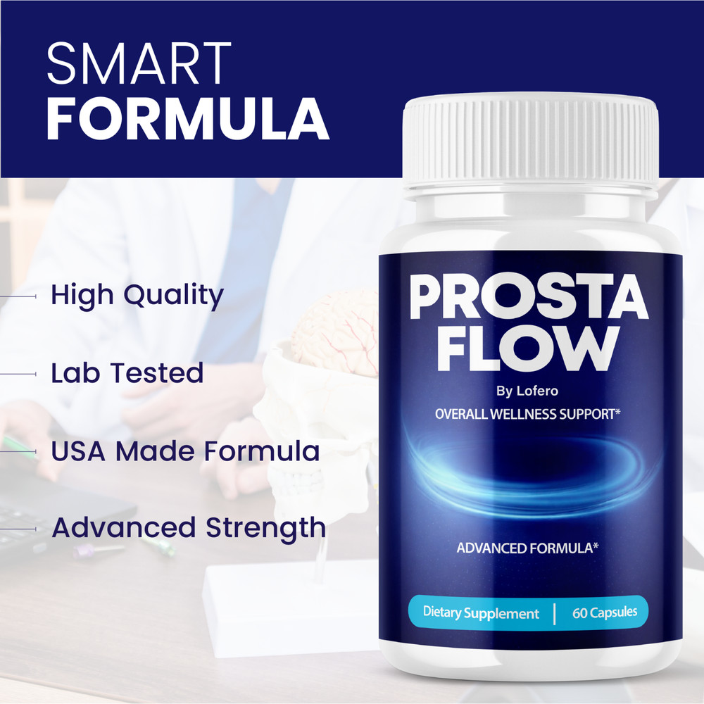 ProstaFlow Supplement for Men, Prosta Flow Advanced Formula Supplement (60Ct)