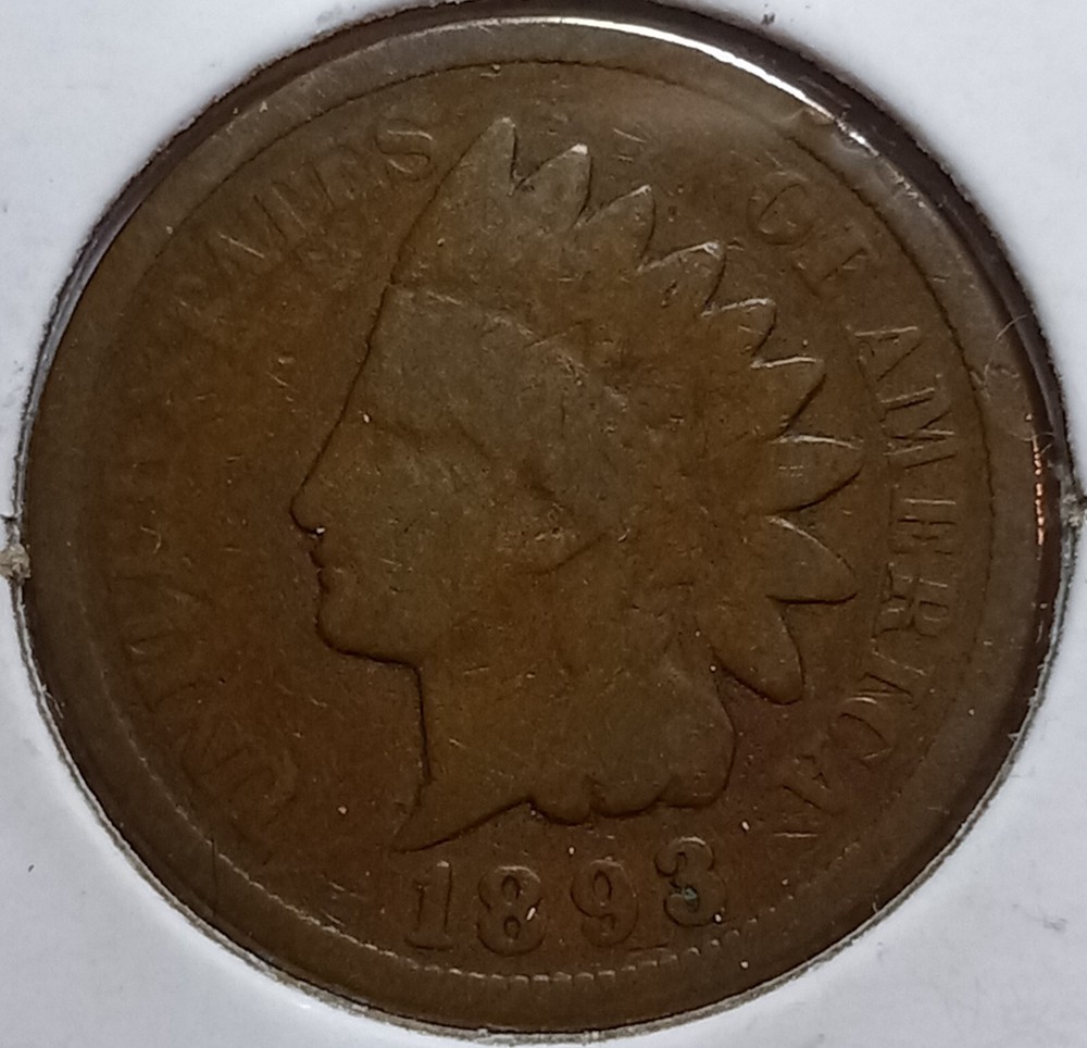 1893 Indian Head Small Cent