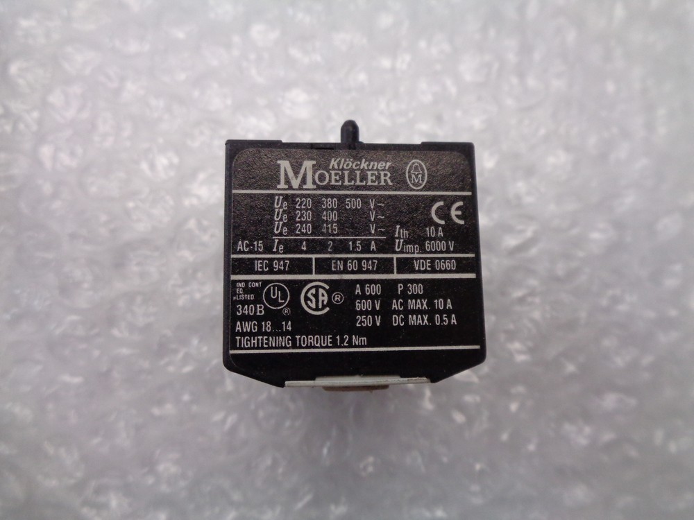 MOELLER 13DILE CONTACTOR UNMP