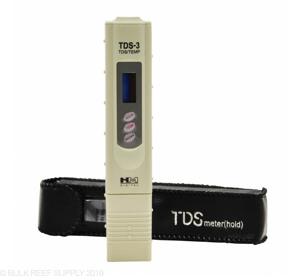 HM Digital TDS-3 Water Purity PPM Testing Tester/Meter, with Carry Case
