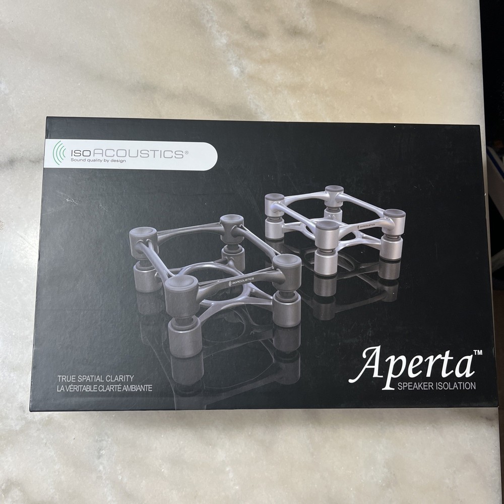 IsoAcoustics Aperta Speaker Stands Aluminum