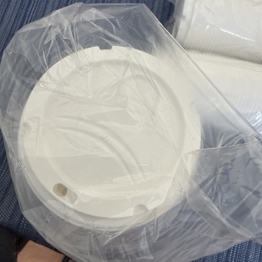 Dixie Hot Cup Lids 10/12/16oz White - No Original Box