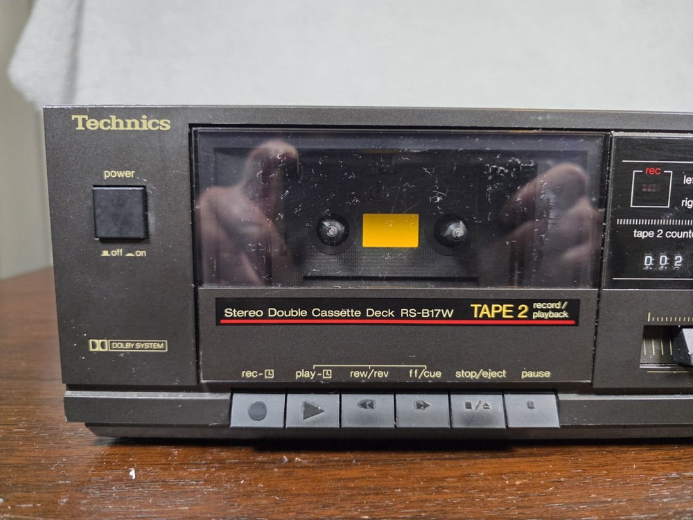 Technics RS-B17W Dual Cassette Deck Tested