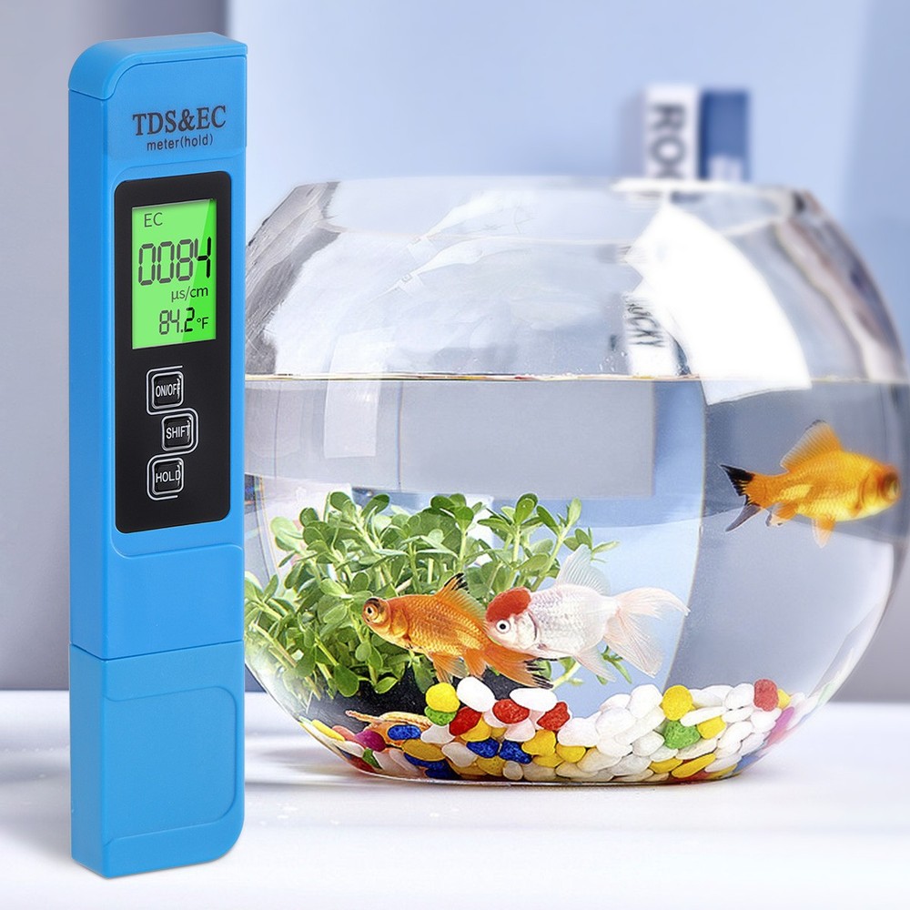 2PCS TDS Meter Digital Tester Handheld Water Quality Testing Kits 0-9990ppm