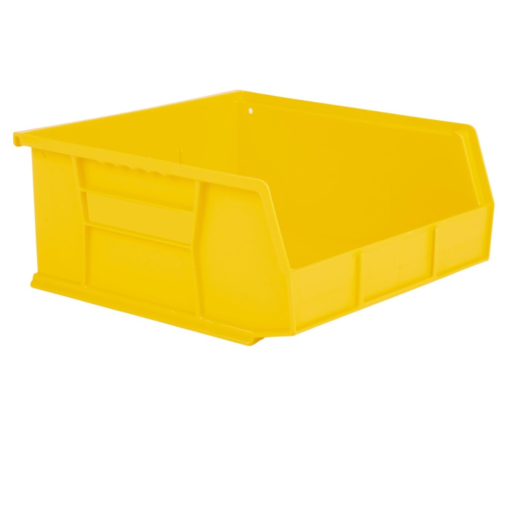 Hudson Exchange 11" x 11" x 5" Plastic Stackable Storage Bin and Hanging Cont...