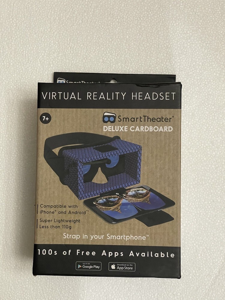 VIRTUAL REALITY HEADSET SmartTheater® DELUXE CARDBOARD. 7+