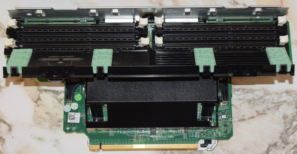Empty Memory Riser Module M654T 0M654T for Dell PowerEdge R910