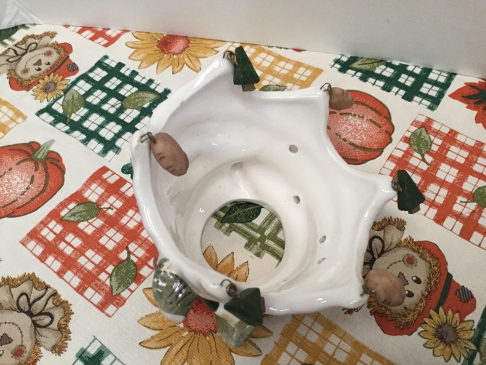 Snowman candle topper Candle Ring