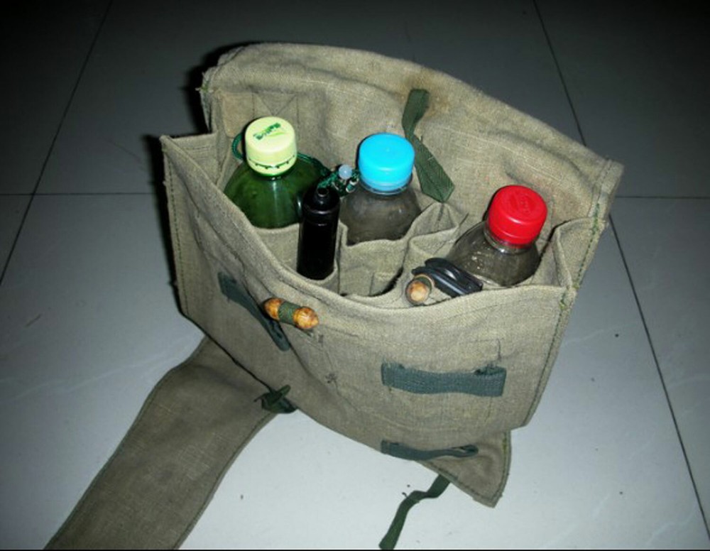 Surplus Chinese Original WW2 Type54 Single Shoulder Canvas Multi-function Bag
