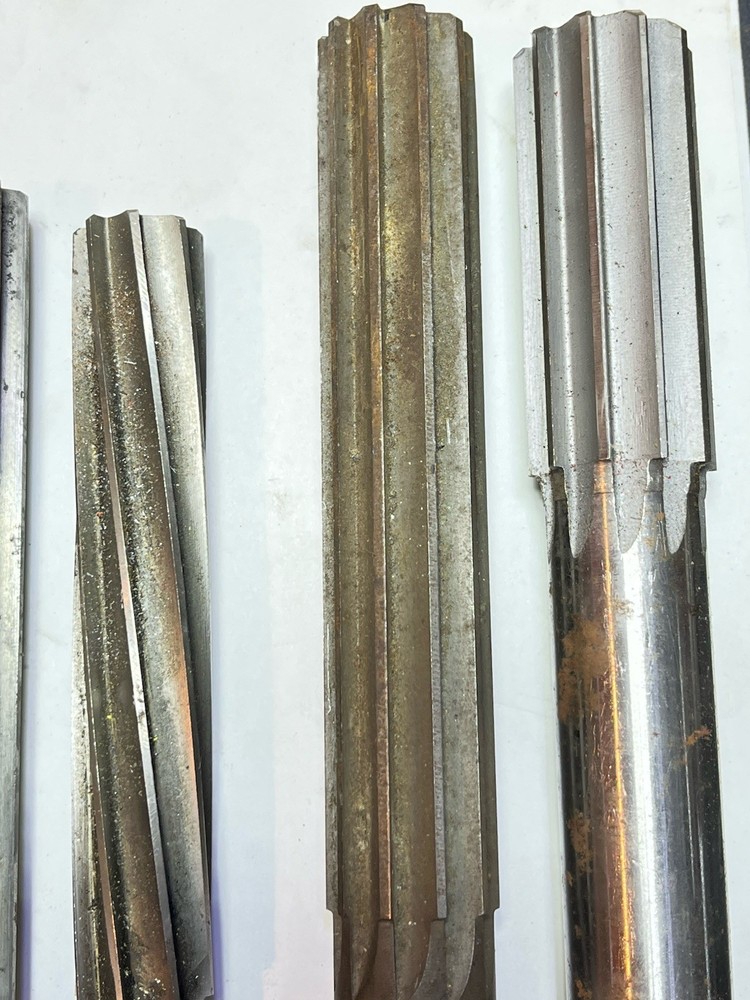 4 Large Machinst Reamers Used