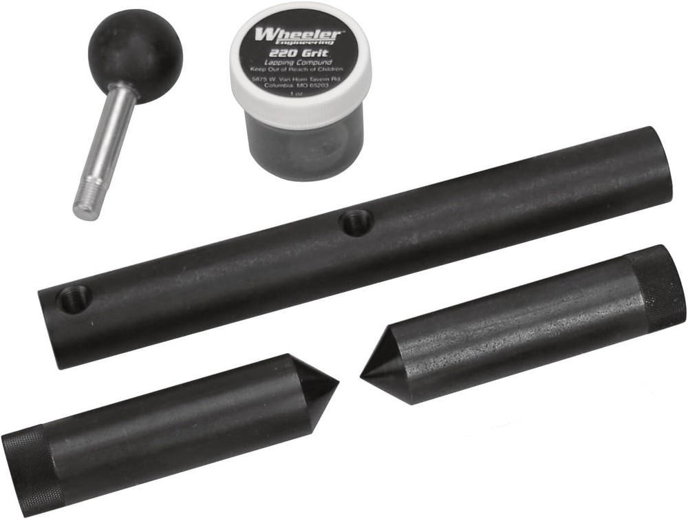 Wheeler Scope Ring Alignment and Lapping Kit for 1" Rings with Lapping Compound