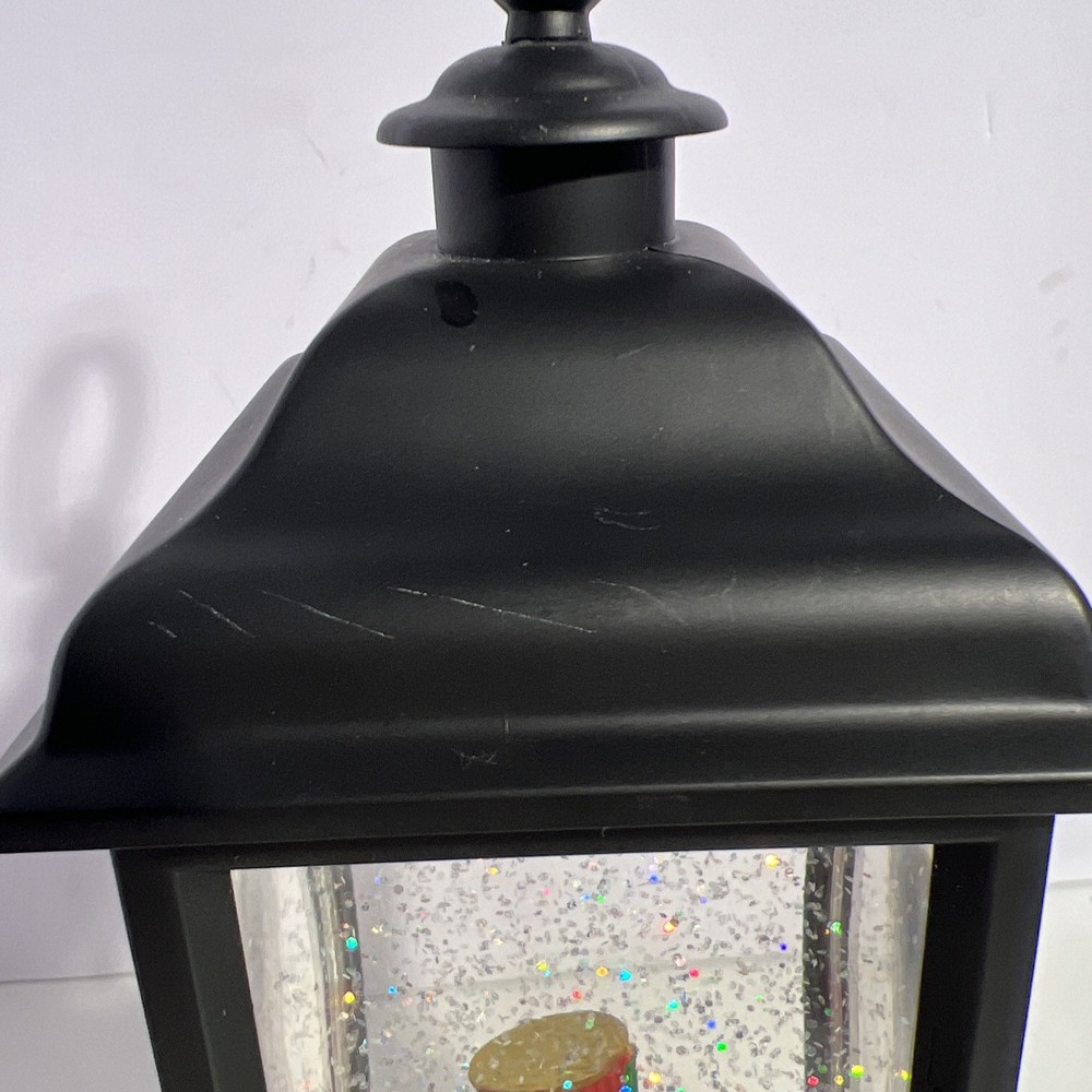 Holiday Nutcracker Lighted Water Lantern 11”