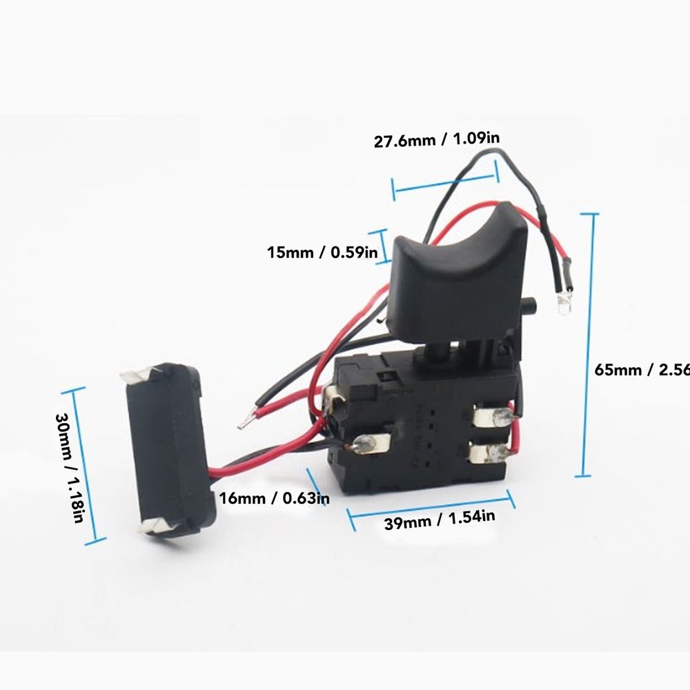 Cordless Drill Trigger Switch Drill Electric Wrench Speed Control Trigger Switch