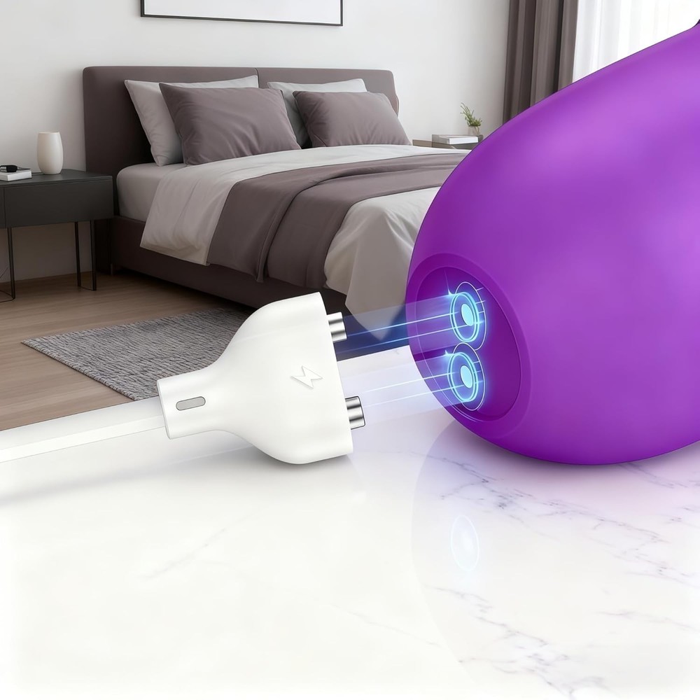 2-Pack Magnetic Charging Cable USB-A & USB-C 2.7ft Detachable Magnet Adapter Set