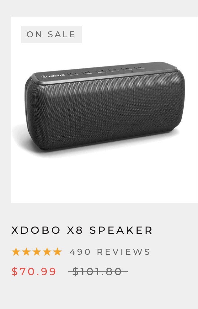 XDOBO X8 Speaker