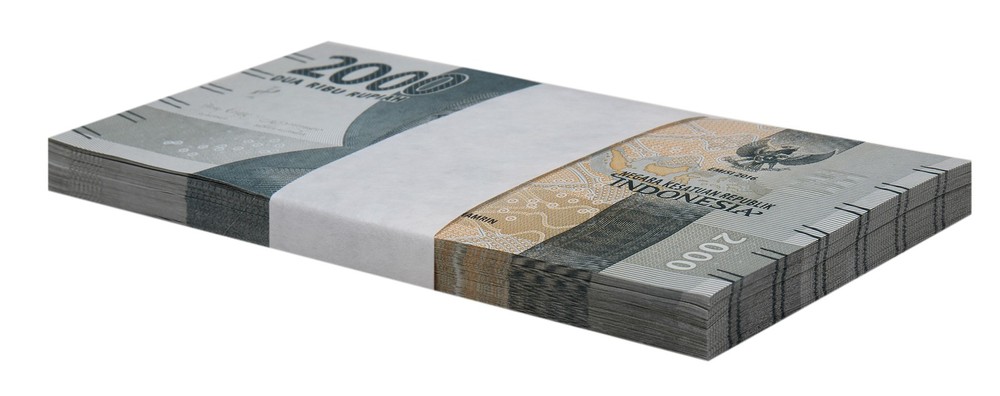 Indonesia 2000 Rupiah, 2021, P-155f, UNC X 100 PCS Bundle Pack