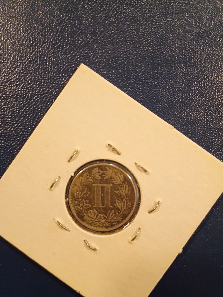Mexico 1883 2 Centavos Coin