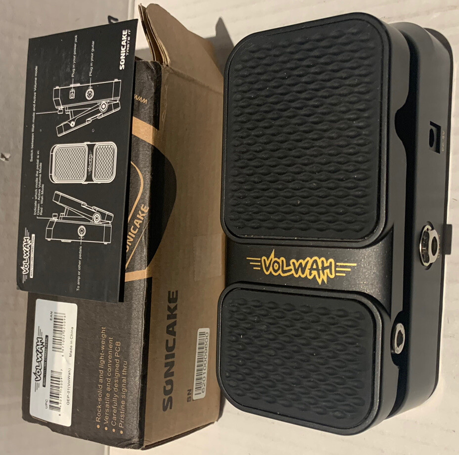 Wah Volume Combo Pedal