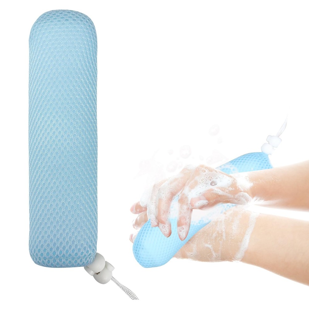 Long Handle Bath Brush Anti-Slip Curve Handled Back Scrubber Elderly Aid