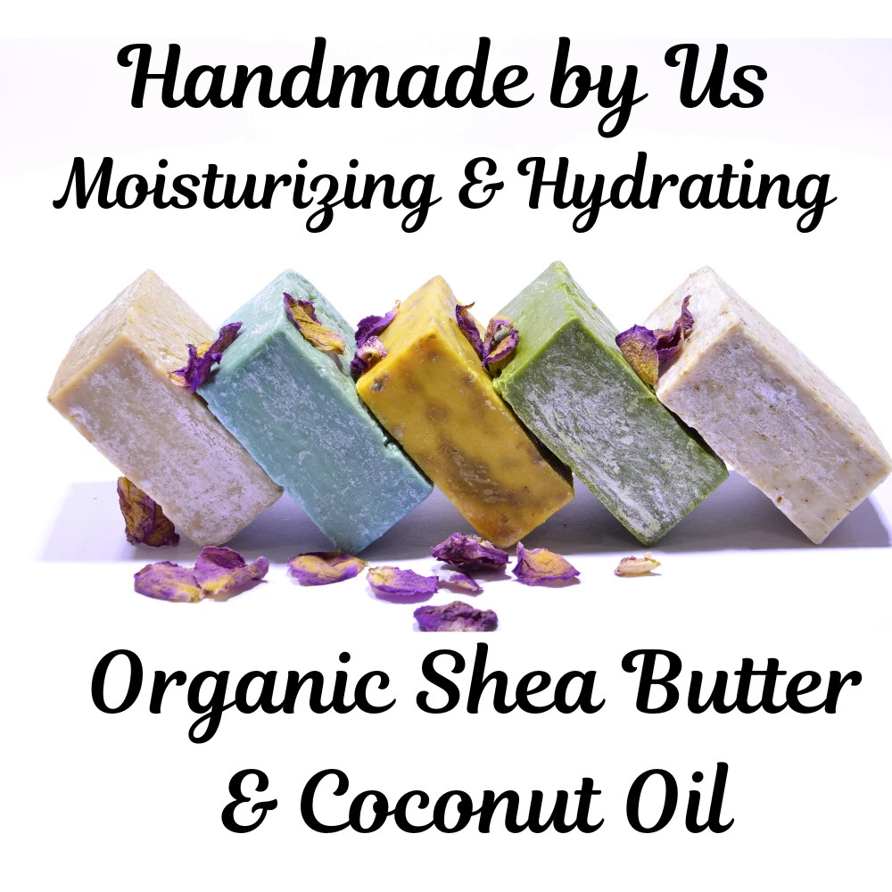 HANDMADE SOAP BARS X5 BLACK RASPBERRY & VANILLA ~Sealed Pkg ~NEXT DAY FAST SHIP!