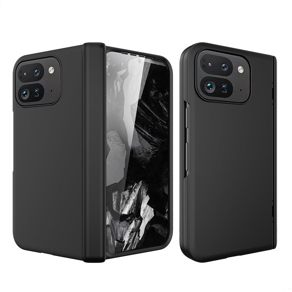 Woluki Pixel 9 Pro Fold Case Spring Hinge Built-in Screen Protector Hard PC