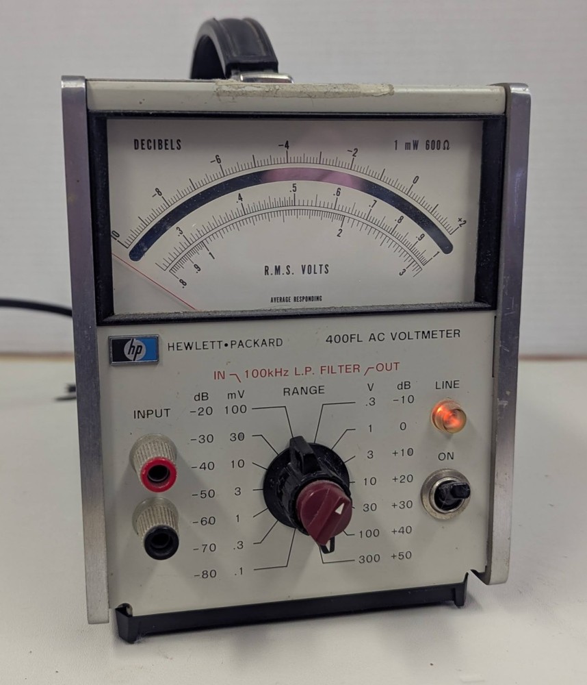 Hewlett Packard HP 400FL AC Voltmeter