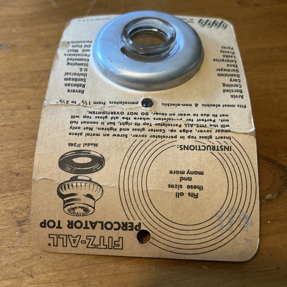 Fits-All Percolator Top