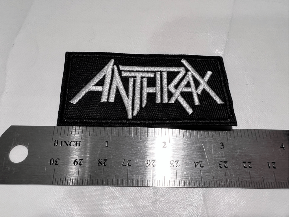 Anthrax Band Iron on Patch