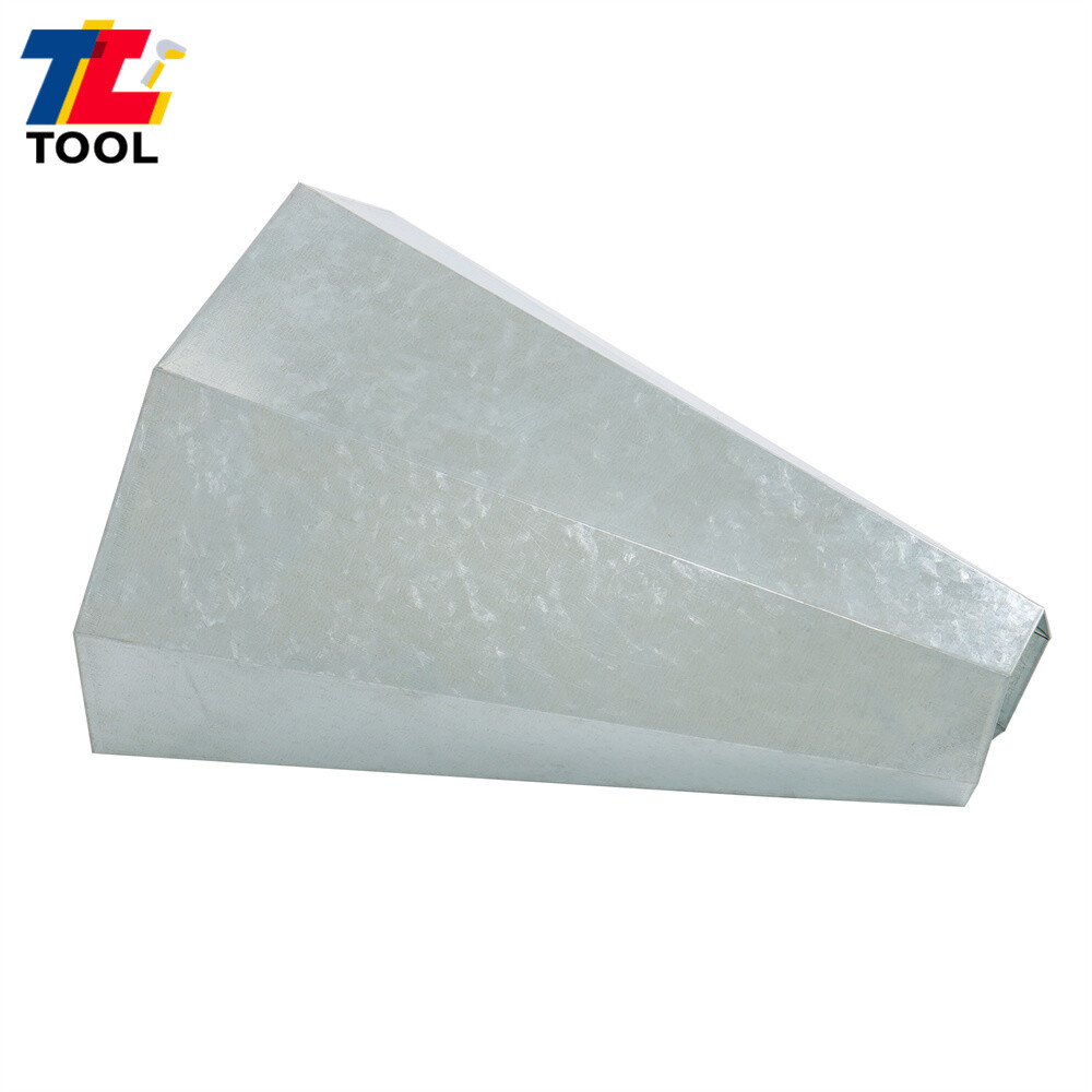 1 Pack 8 lbs Medium Size Chicken Cone Galvanized Steel Poultry Restraining Cone