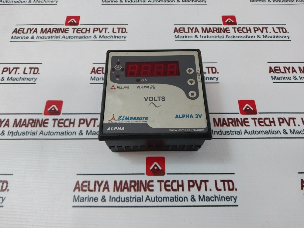 Elmeasure Alpha 3V 3 Phase Voltmeter