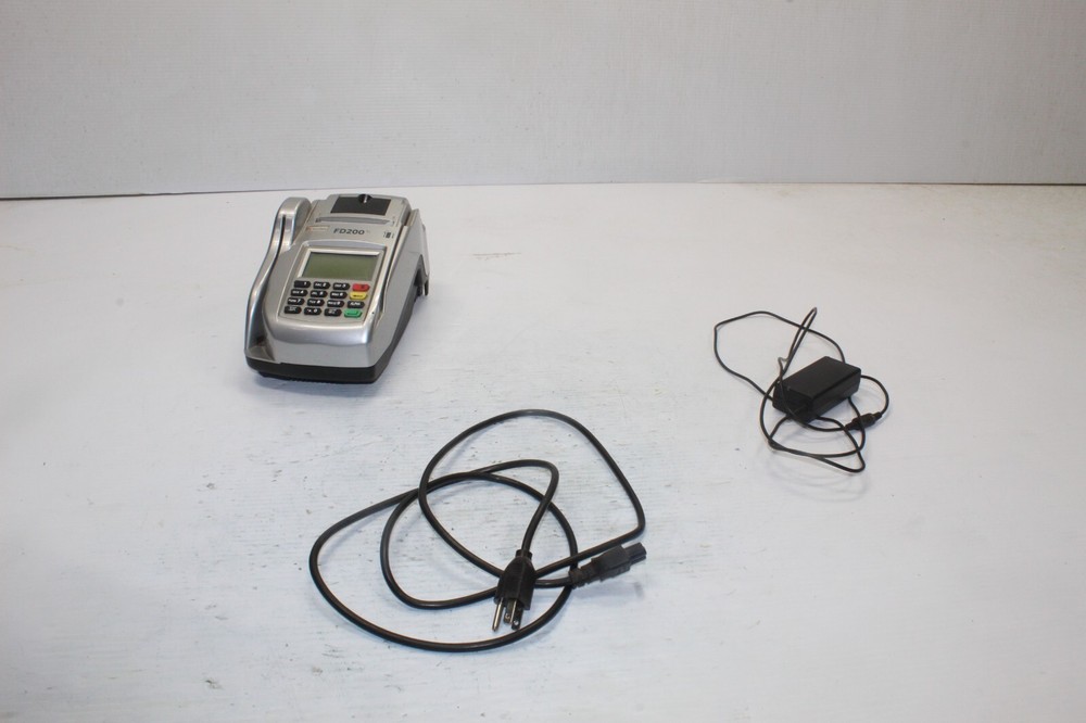 First Data FD200ti Touch Screen Credit Card Terminal