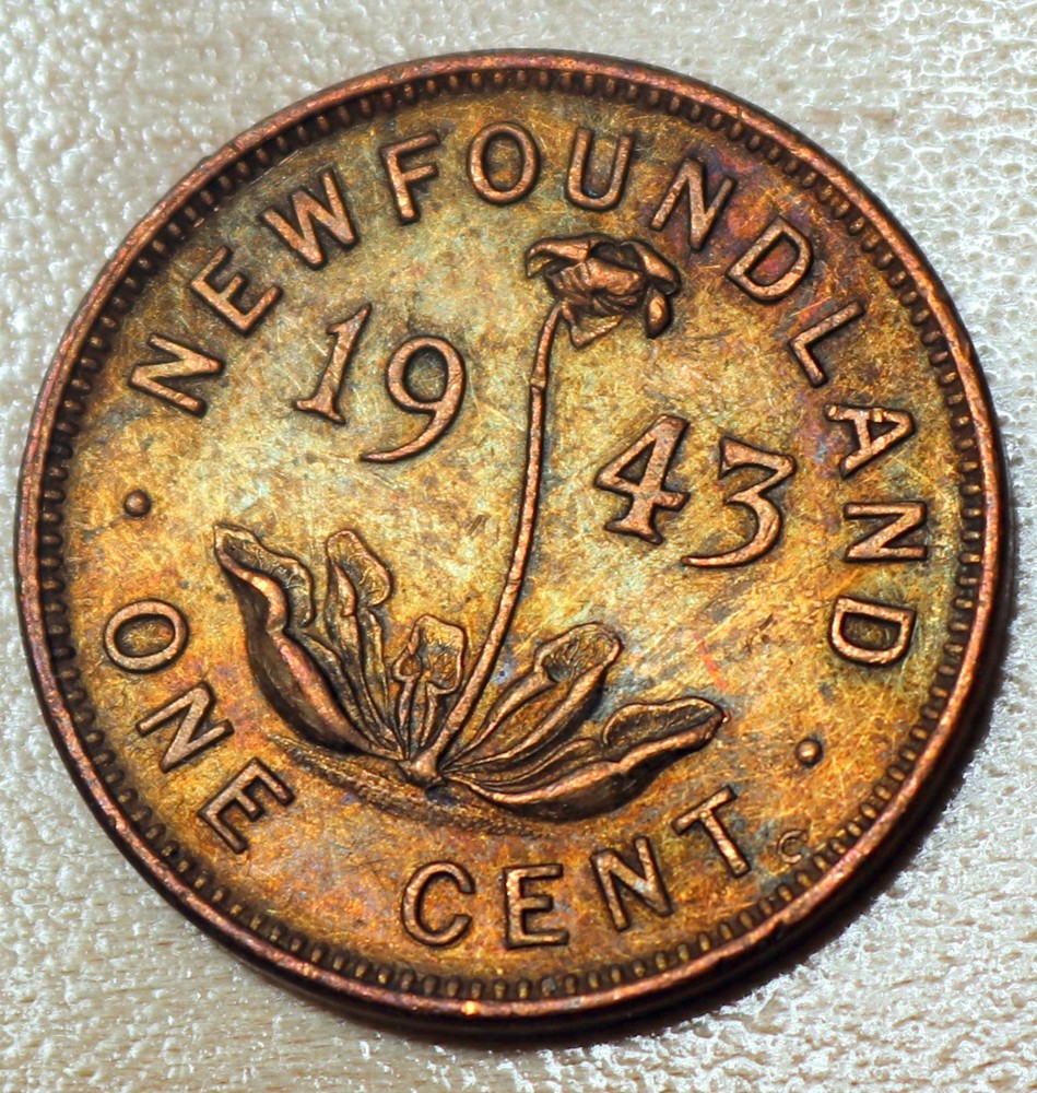 1943 Newfoundland 1 Cent