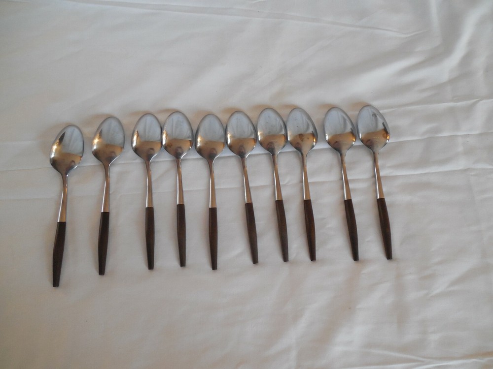 Interpur INR2 MCM stainless flatware 10 place spoons Japan