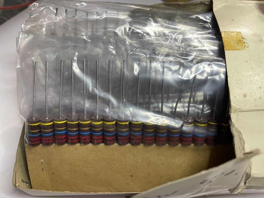 MANY VALUES NOS 2 Watt Carbon Composition Resistors - TESTED (See Description)